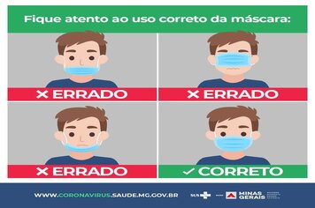 Foto - MATERIAL INFORMATIVO SOBRE CORONAVÍRUS - MINISTÉRIO DA SAÚDE